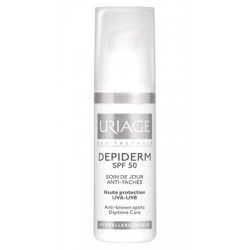 URIAGE DEPIDERM SPF 50 30ML SOIN DE JOUR HAUTE PROTECTION ANTI-TACHES BRUNES