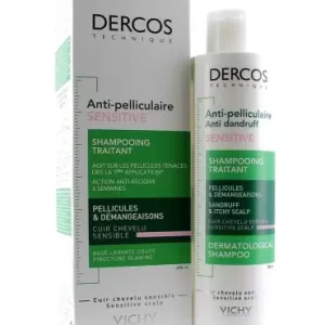 VICHY DERCOS SHAMPOOING ANTI-PELLICULAIRE SENSITIVE 200ML
