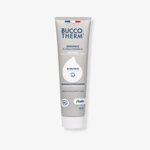 BUCCOTHERM DENTIFRICE BLANCHEUR & SOIN CERTIFIÉ BIO 75ML