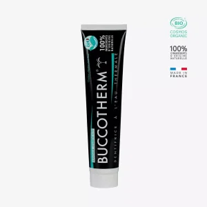 BUCCOTHERM DENTIFRICE BLANCHEUR AU CHARBON ACTIF CERTIFIÉ BIO 75ML