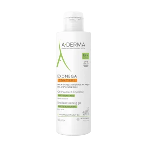 A-DERMA EXOMEGA GEL MOUSSANT EMOLLIENT 500ML