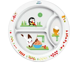 AVENT ASSIETTE DIVISEE 12 M+
