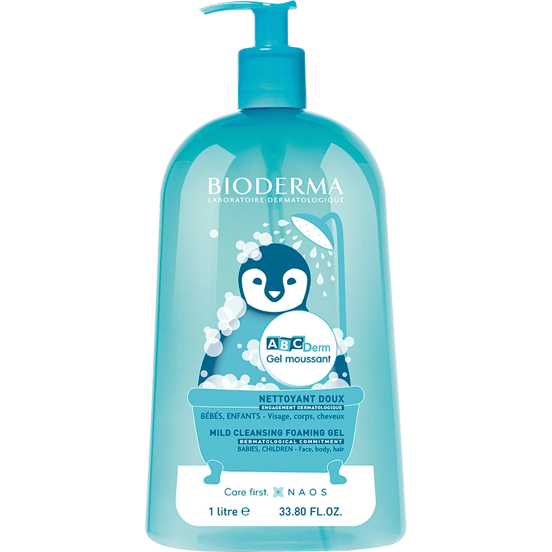 BIODERMA ABCDERM GEL MOUSSANT 1L