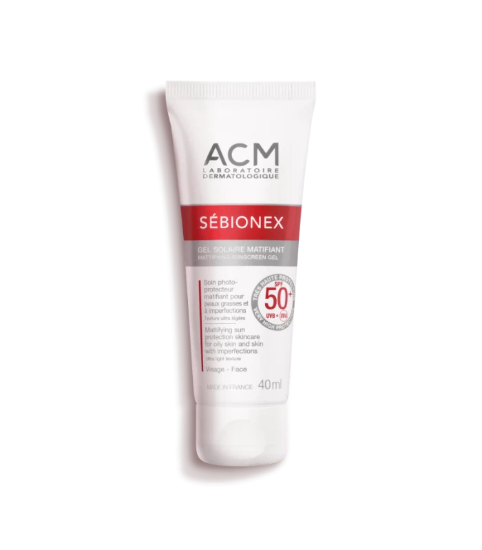 ACM SÉBIONEX SPF 50+ GEL SOLAIRE MATIFIANT 40ML