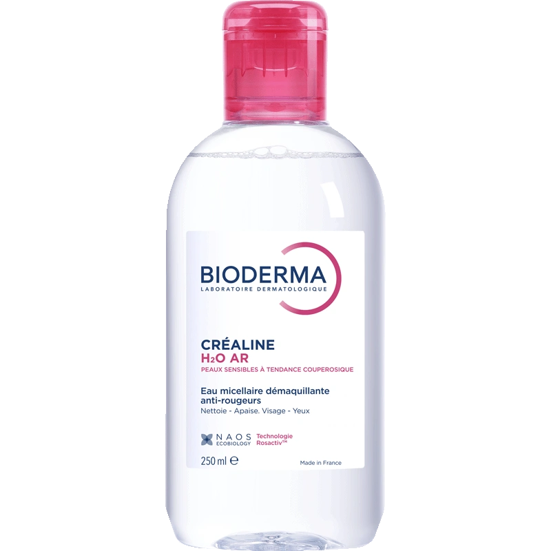 BIODERMA SENSIBIO H2O AR ANTI-ROUGEURS 250 ML