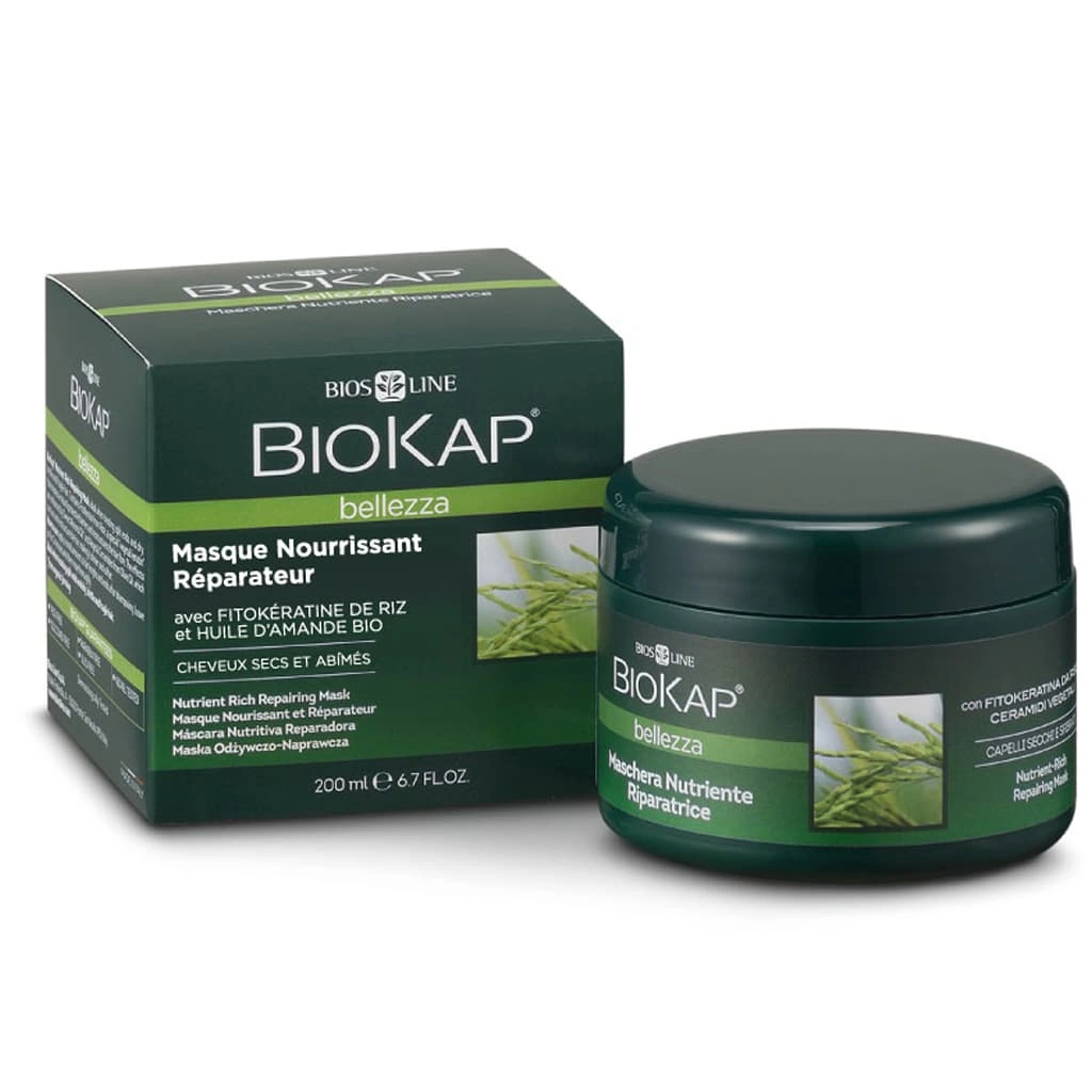 BIOKAP MASQUE NOURRISSANT RÉPARATEUR CHEVEUX SECS 200 ML