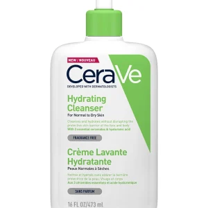 CERAVE CRÈME LAVANTE HYDRATANTE PEAU NORMALE À SÈCHE | 473ML