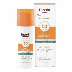 EUCERIN SUN OIL CONTROL SPF 50+ SUN GEL-CRÉME TOUCHER SEC 50 ML