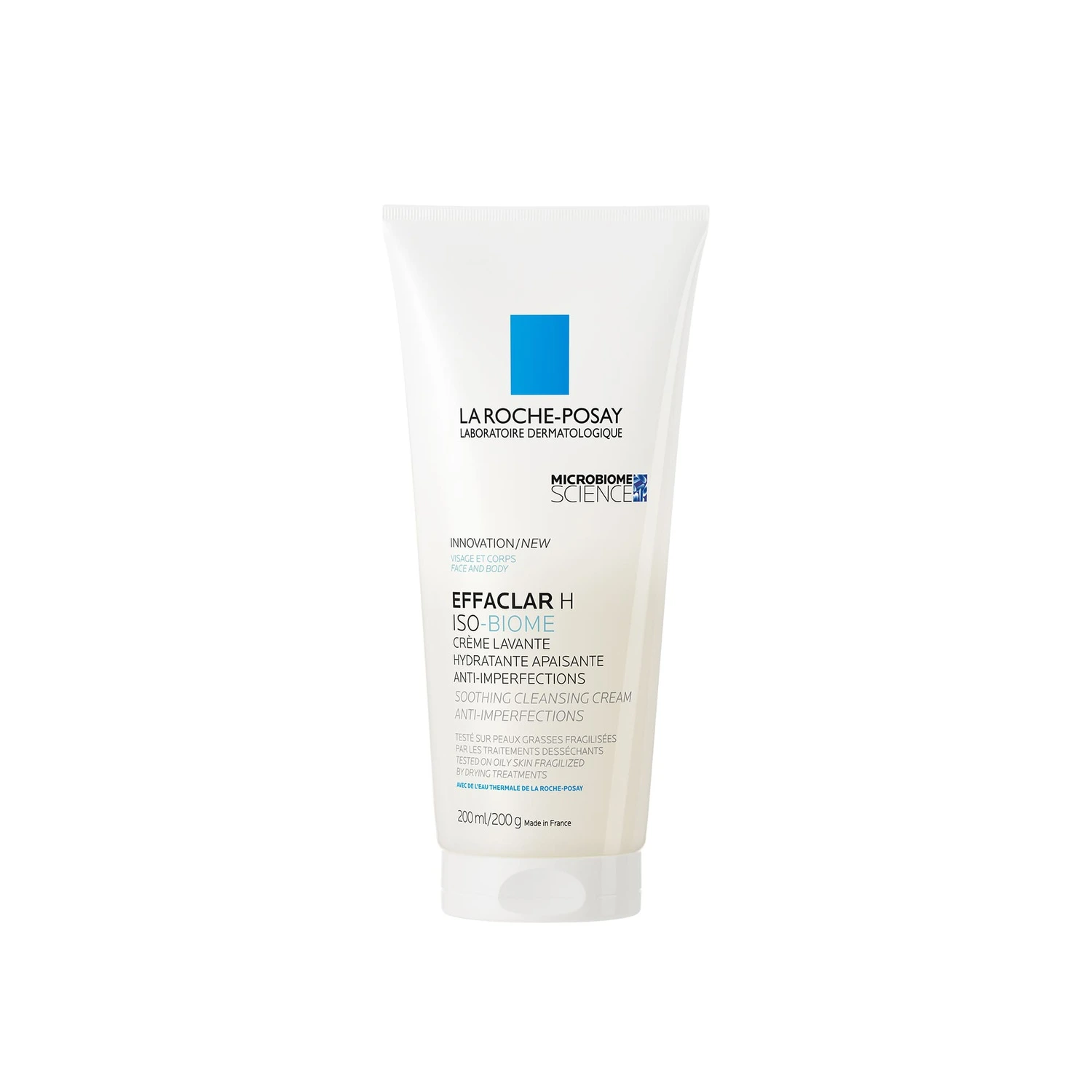 LA-ROCHE-POSAY EFFACLAR H ISO-BIOME CRÈME NETTOYANTE 200ML