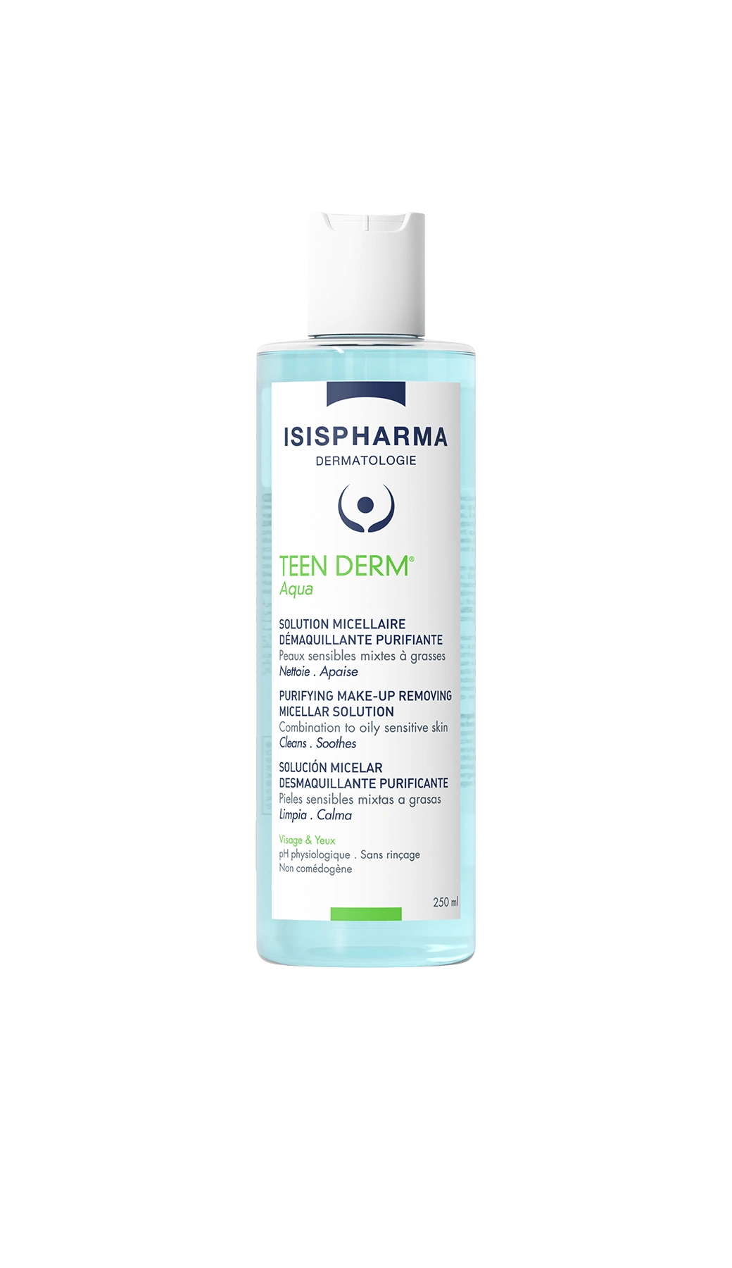 Isis Pharma Teen Derm Aqua Solution Micellaire Purifiante 250 ml