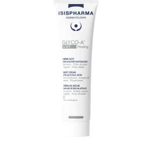 Isispharma Glyco-a Soft Peeling Crème Nuit 5,5% d’Acide Glycolique 30 ml