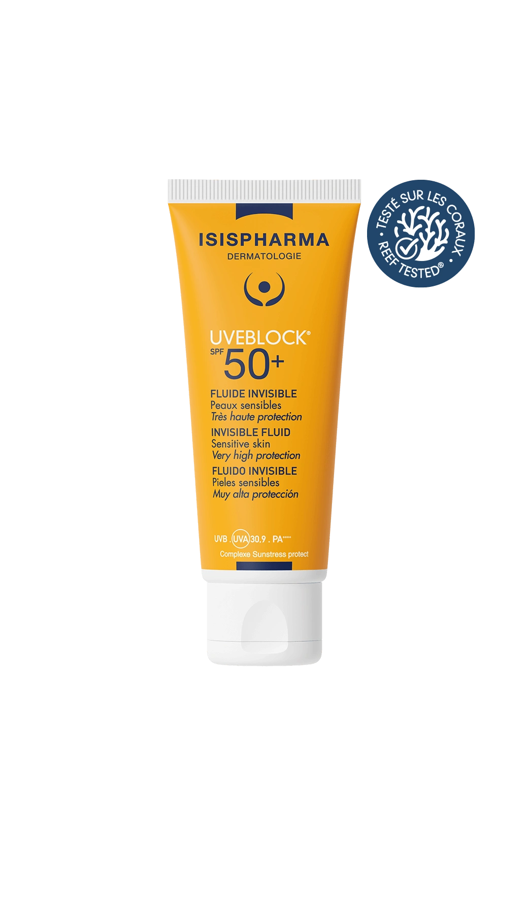 Isispharma Uveblock Invisible Fluid 50+ 40 ml