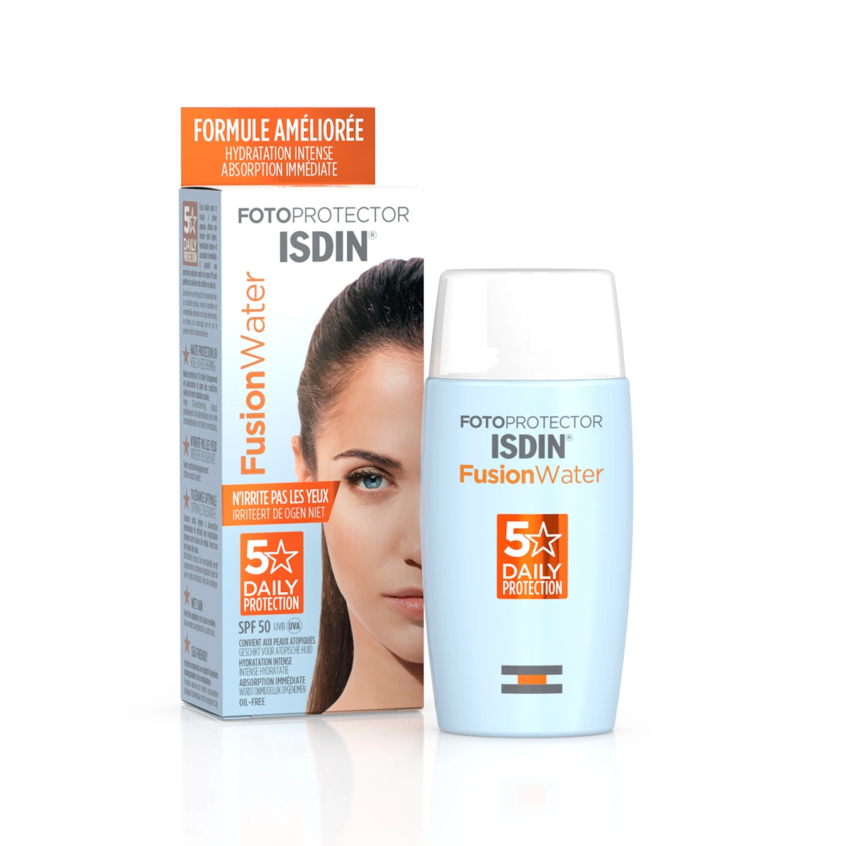 Isdin Fotoprotector SPF 50+ Fusion Fluid Water 50 ml
