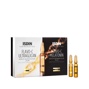 Isdinceutics Flavo-C 24H Pack Sérum Visage 10+10 Ampoules