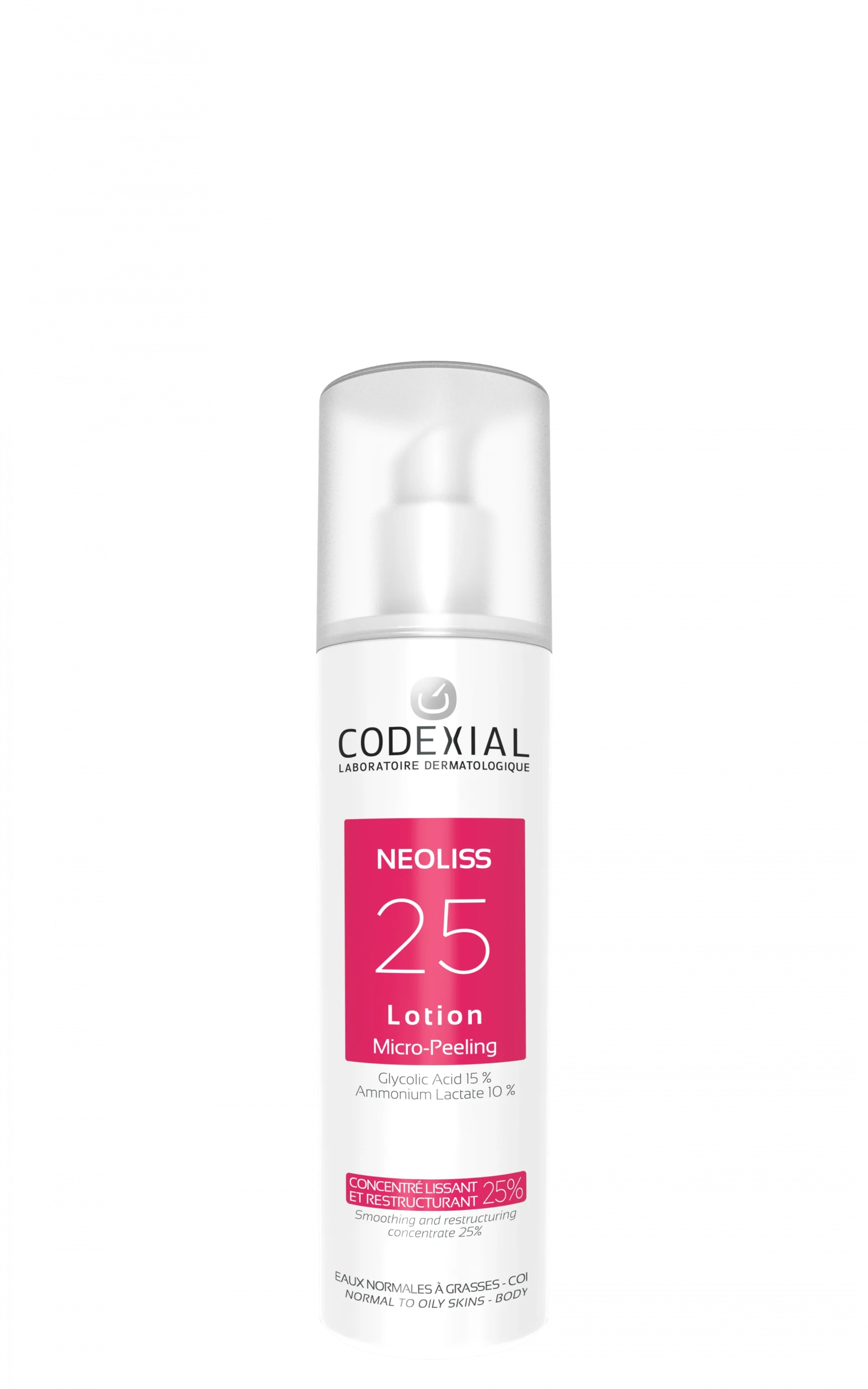 CODEXIAL NEOLISS 25 LOTION FLACON POMPE 100ML