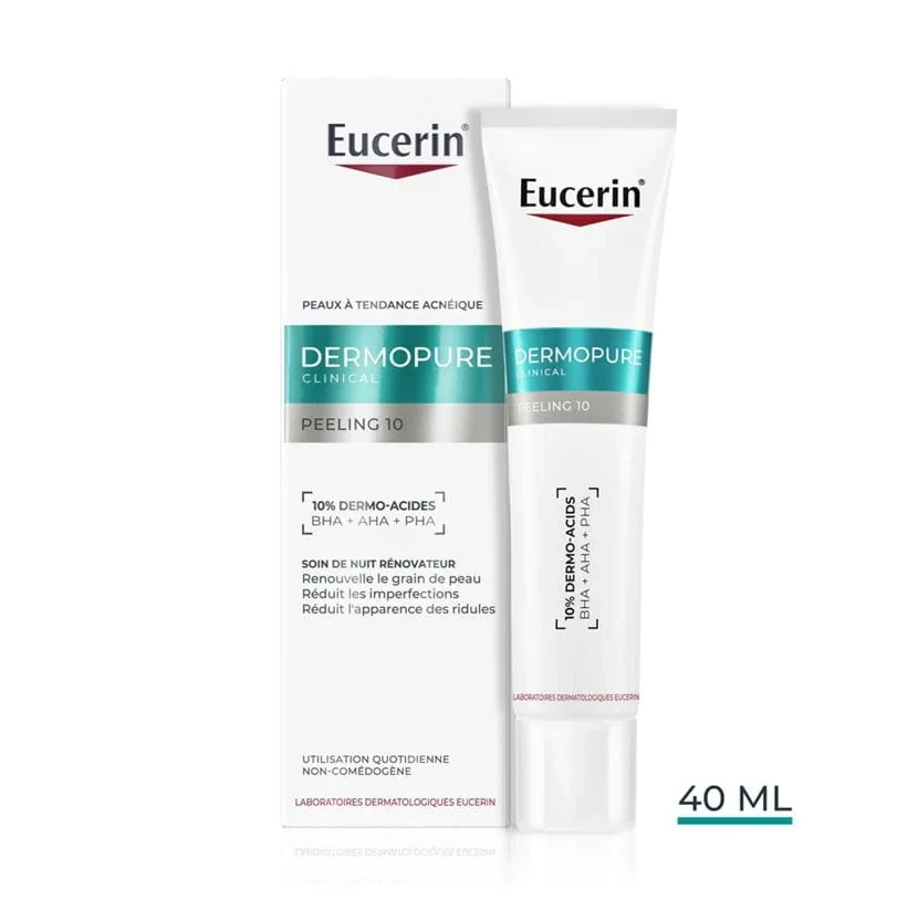 Eucerin Dermopure K10 Soin Rénovateur Cutané 40 ml