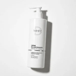 DWHITE CRÉME ECLAIRCISSANTE VISAGE ET CORPS 400ML
