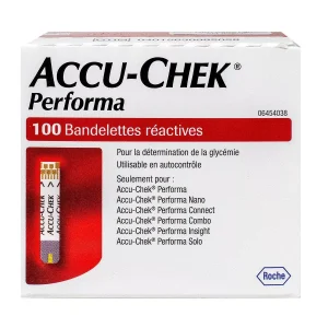 Accu-Chek Bandlettes Performa 50 Unités