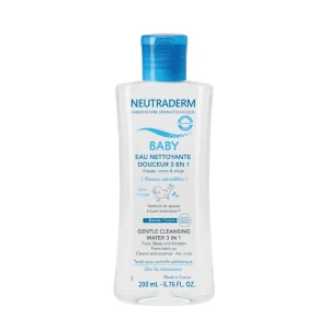 Neutraderm Baby Eau Nettoyante Douceur 3 en 1 - 200 ml