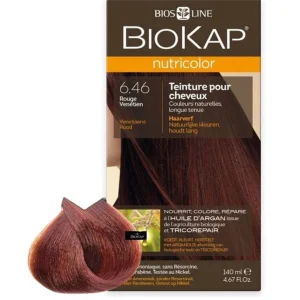 Biokap Nutricolor Teinture pour Cheveux Rouge Vénetien 6.46