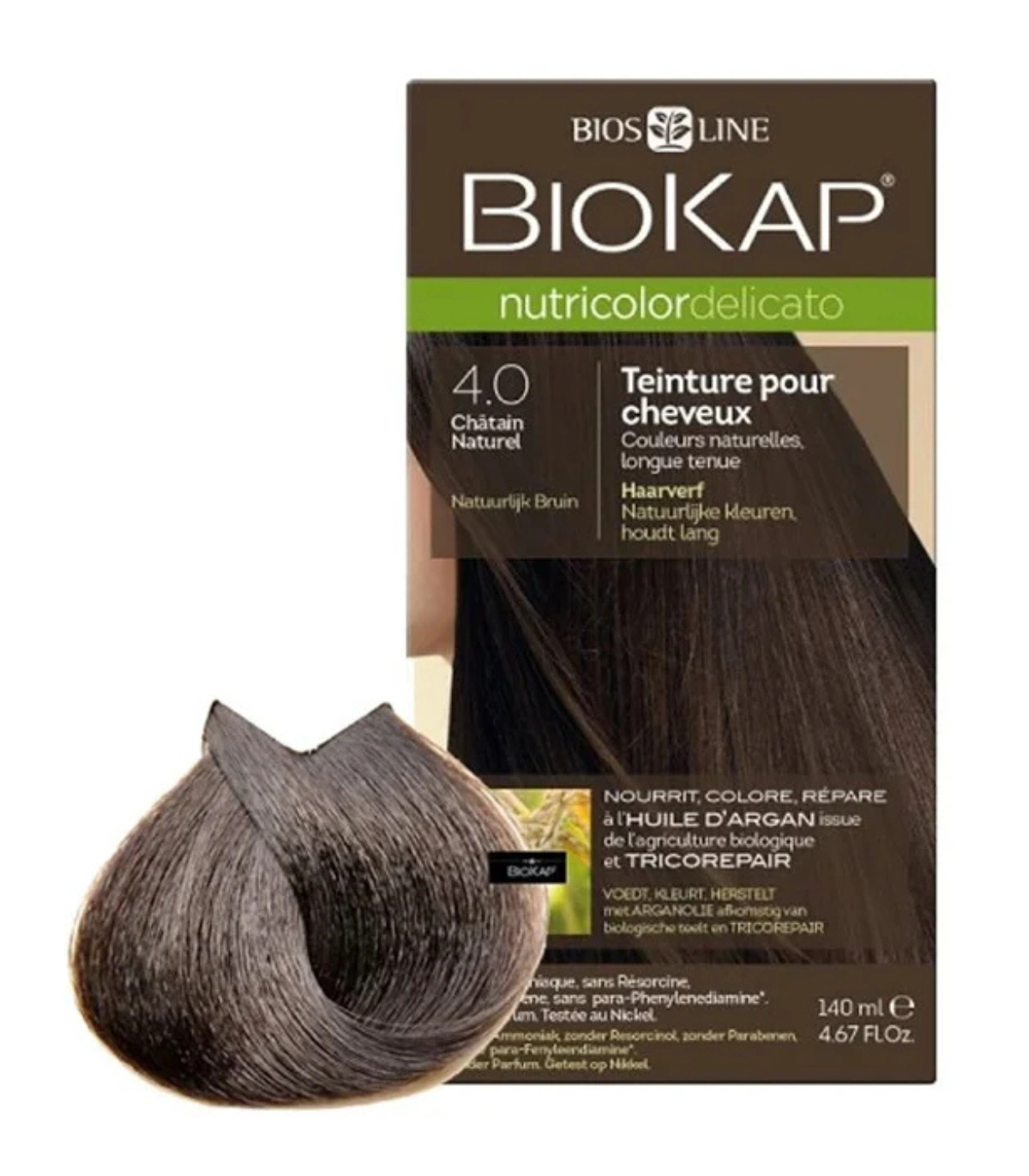 Biokap Nutricolor Delicato 4.0 Châtain Naturel
