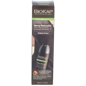 Biokap Spray Retouche Dark Brown - Châtain Foncé 75 ml