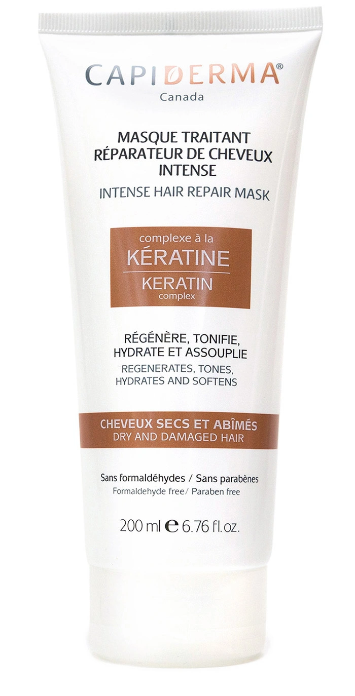 CAPIDERMA MASQUE TRAITANT REPARATEUR DE CHEVEUX INTENSIF 200ML