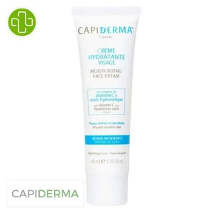 Capiderma Crème Hydratante Visage 50 ml