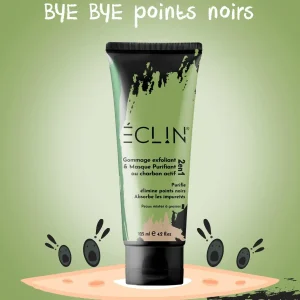 Eclin Scrub And Mask Gommage au Charbon Actif