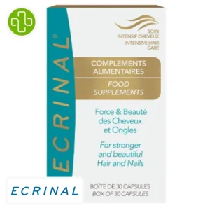 Ecrinal 30 Capsules Cheveux 1 Mois de Traitement
