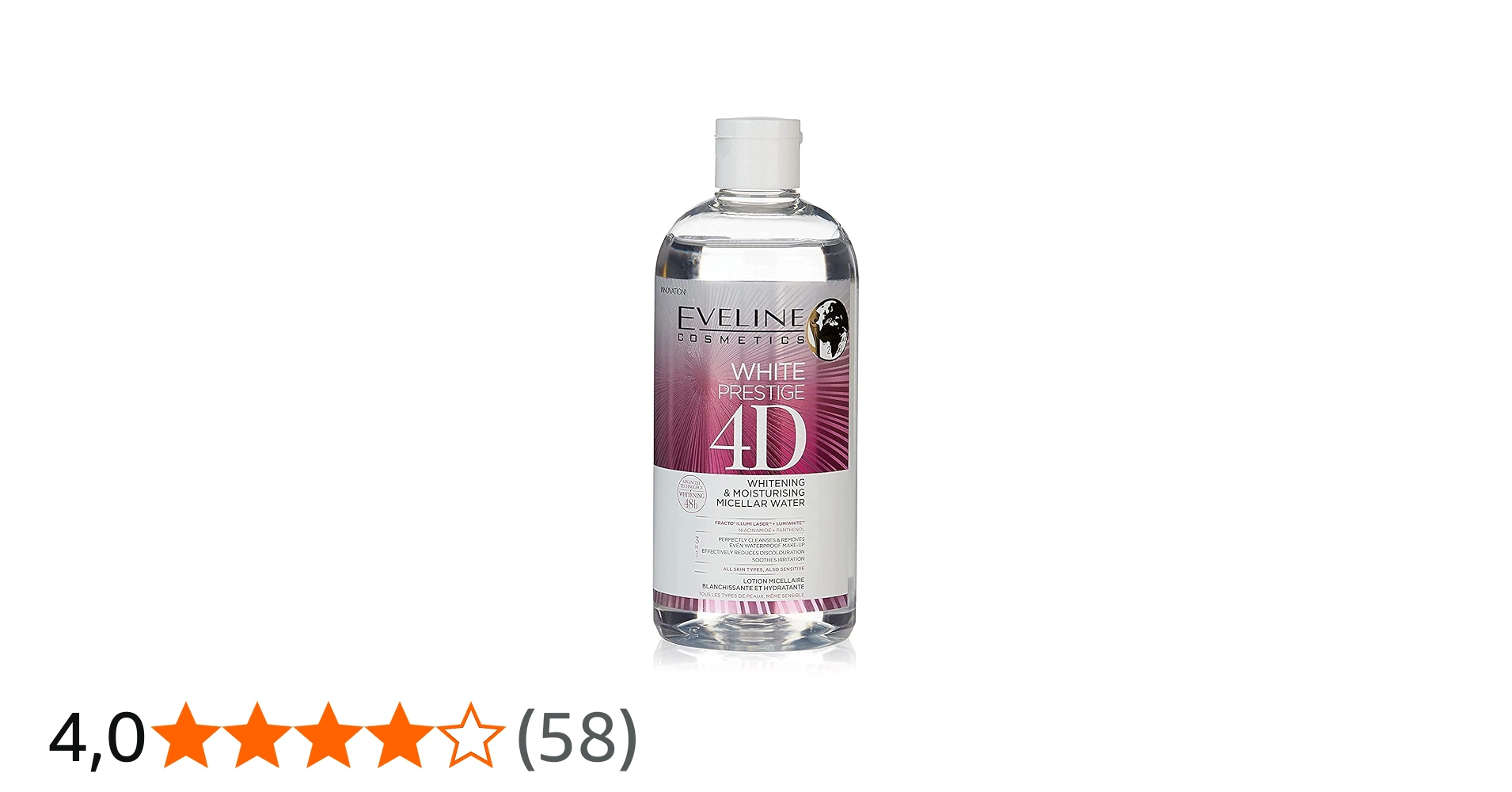Eveline White Prestige 4D Lotion Démaquillante