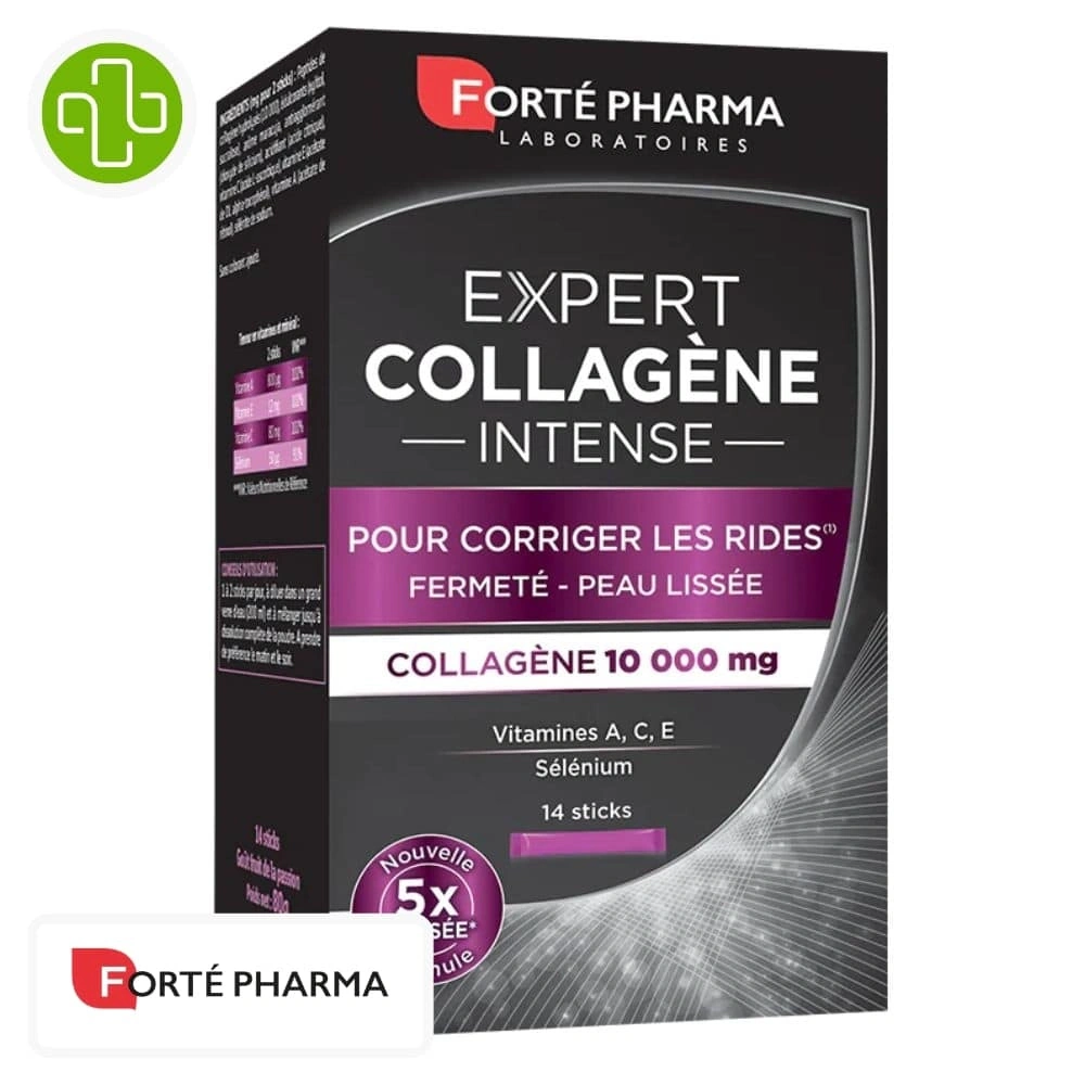 Forté Pharma Expert Collagène Action Anti Âge Acbolue 20 Sticks