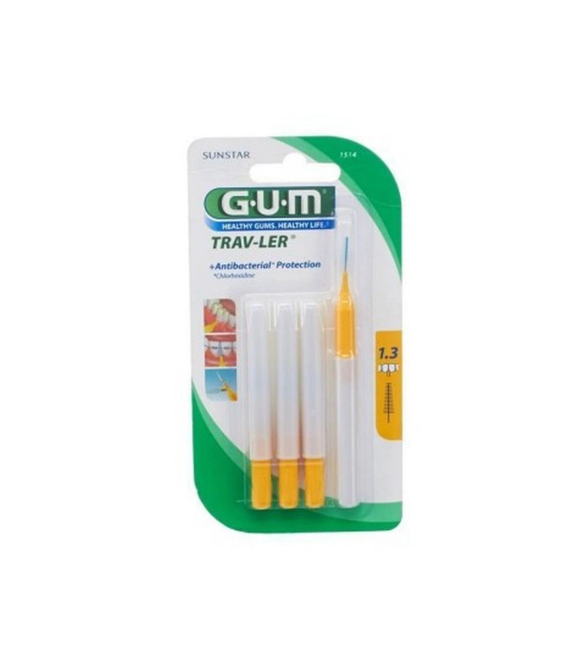 Trav-Ler Brossette Interdentaire 1, 3 mm REF1514-4 Brossettes
