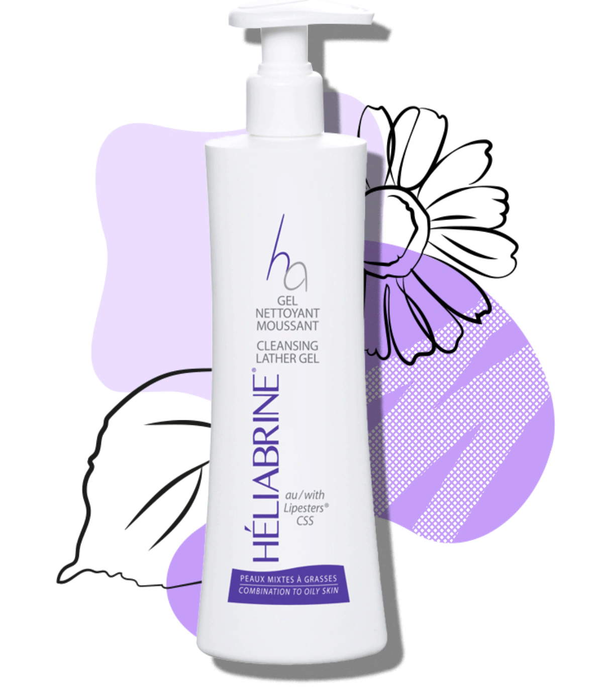 Heliabrine Ha Gel Nettoyant Moussant 250 ml