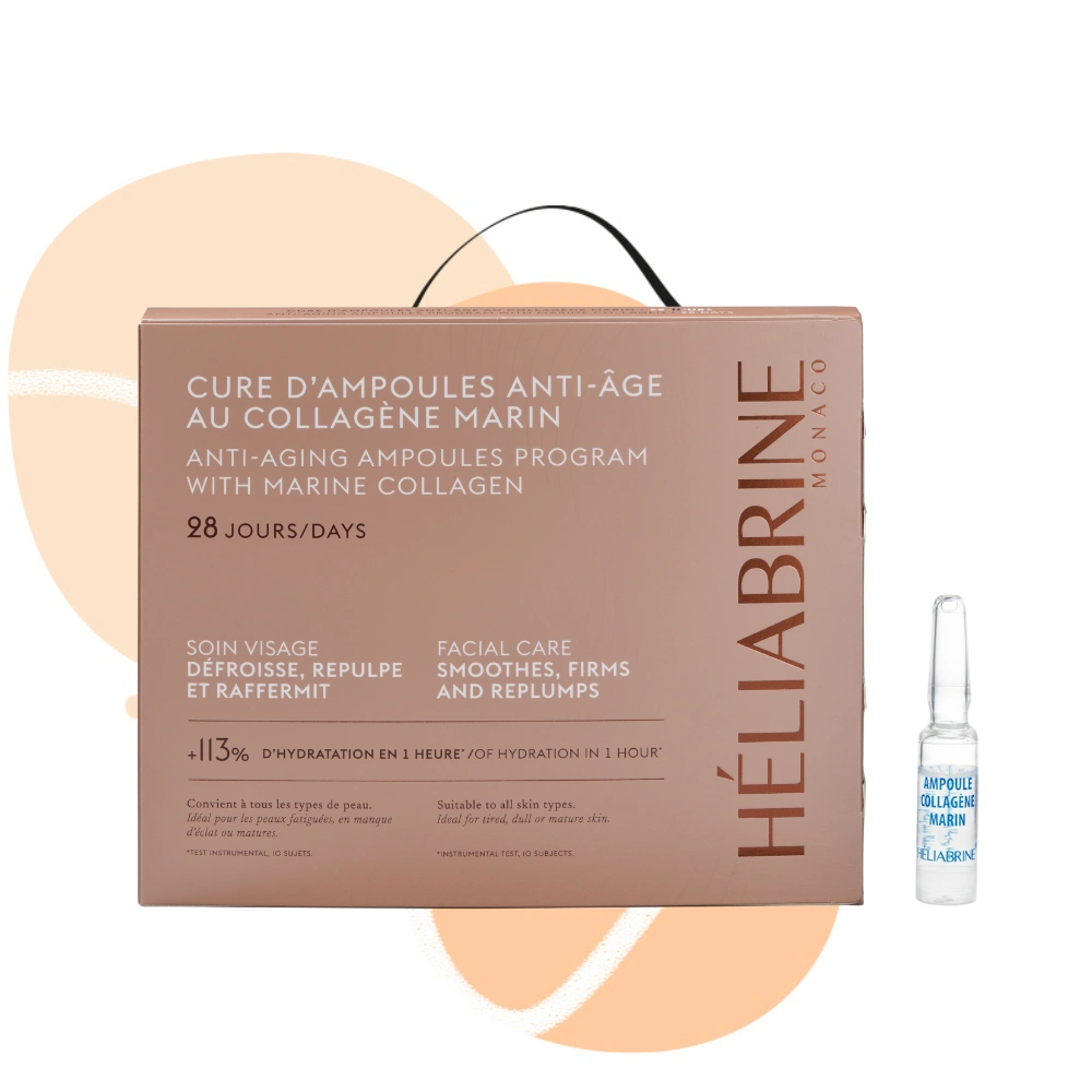 Heliabrine Ampoules Régénératrices au Collagène Marin