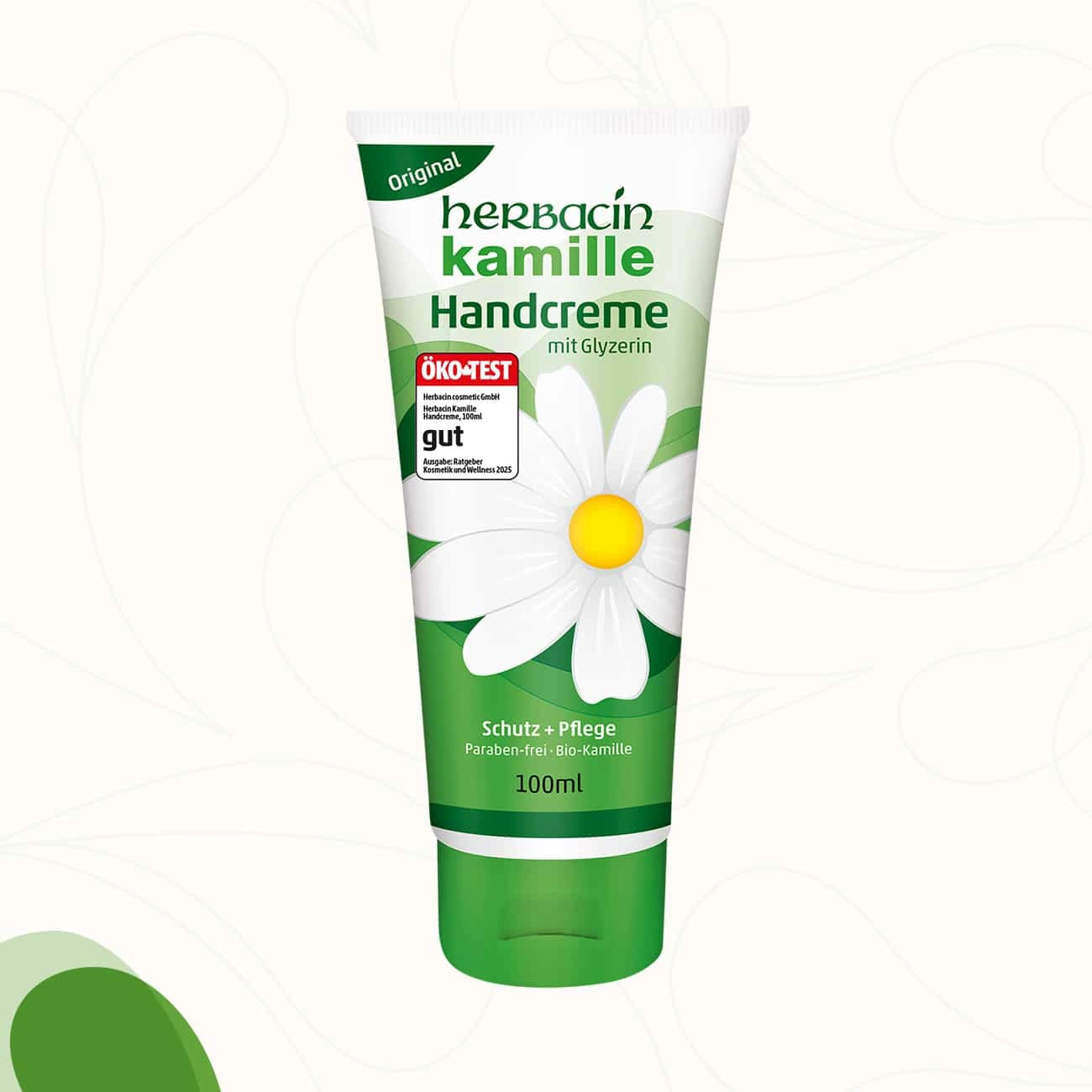 Herbacin Wuta Kamille Crème Mains Tube de 100 ml