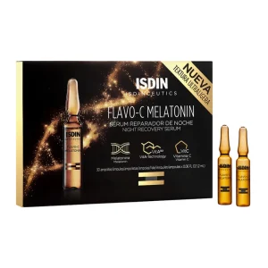 Isdinceutics Flavo-C Melatonin Sérum Visage 10 Ampoules