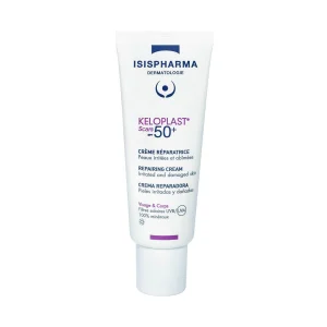 Isispharma Keloplast Scars Crème Réparatrice SPF 50+ Effet Pansement 40 ml
