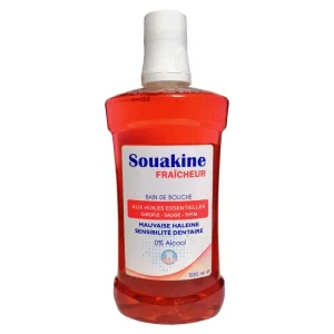Souakine Bain de Bouche aux Huiles Essentiels 500 ml