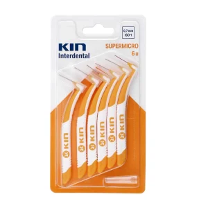 KIN  Brossette Interdentaire Supermicro 6 Unite 0.7mm