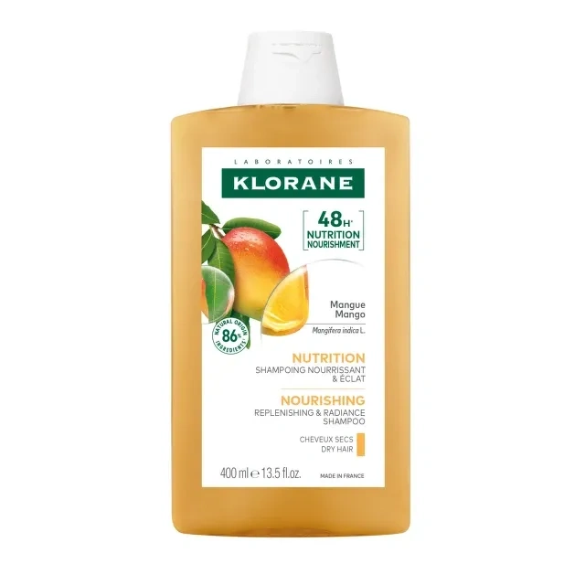 Klorane Beurre de Mangue Shampooing Traitant Nutritif 400 ml