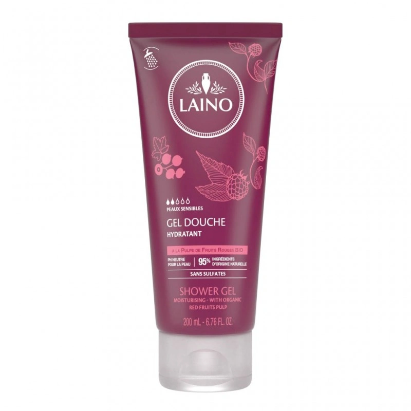 Laino Gel Douche Hydratant Fruits Rouges
