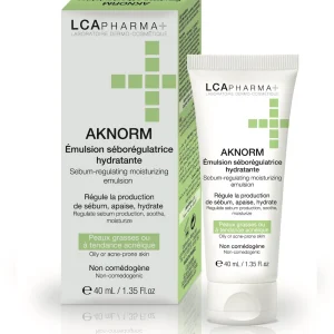 LCA Pharma Aknorm Émulsion Seboregulatrice 40 ml