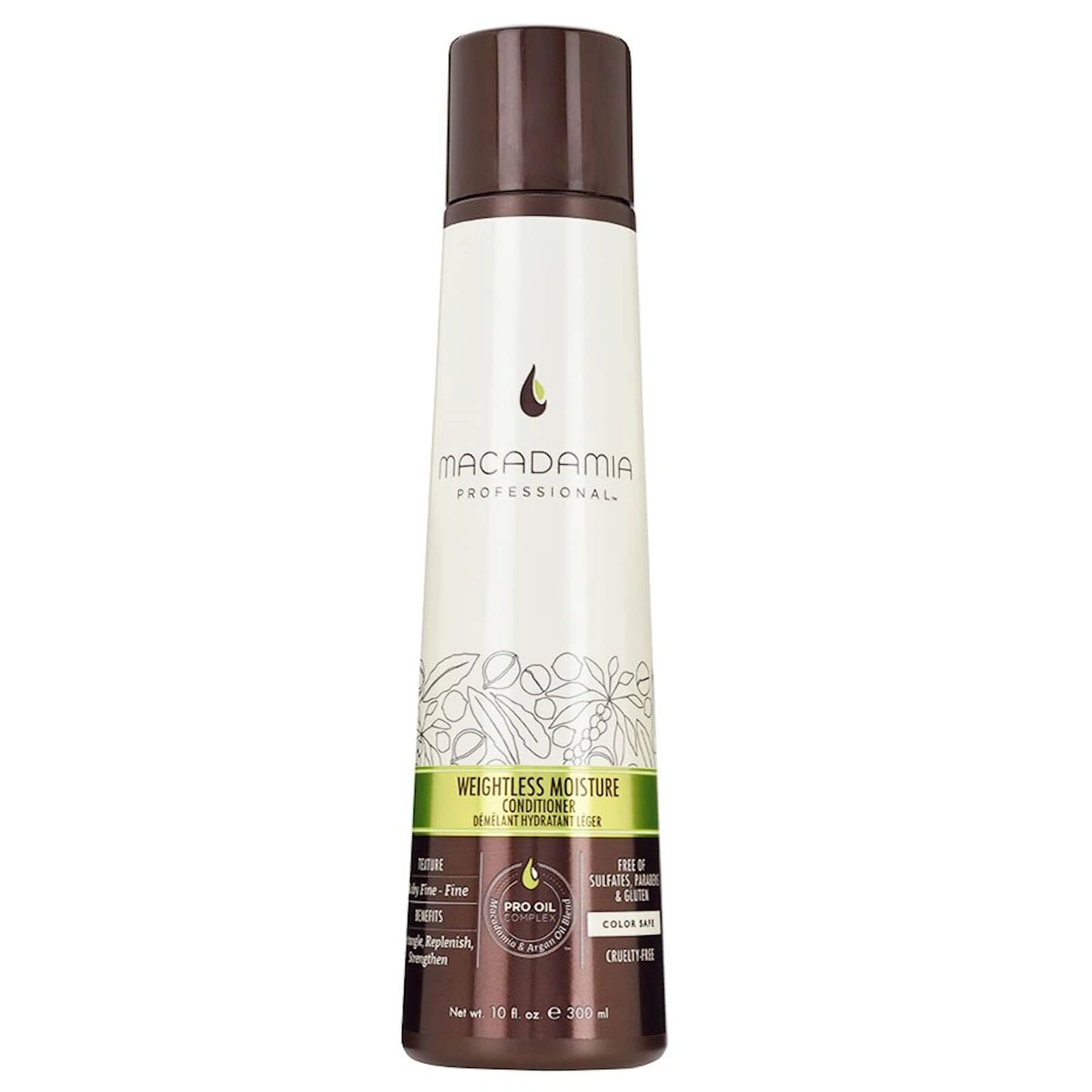 Macadamia Professional Weightless Moisture Démélant Hydratation Légere 300 ml
