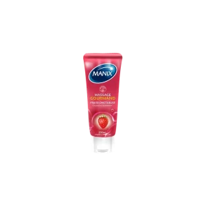 Manix Gel de Massage Gourmand Fraise 200 ml