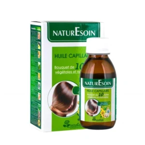 Naturesoin Huile Capillaire 10 Huiles Végétales & Naturelles Tous Types de Cheveux