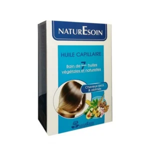Naturesoin Huile Capillaire Bain de 7 Huiles Cheveux Secs & Abimés 125 ml
