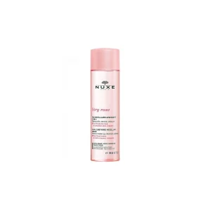 Nuxe Eau Demaquillante Micellaire aux Petales de Rose 200 ml Visage, Yeux et Lèvres - Peaux Sensibles