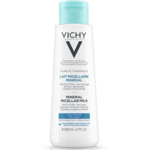 Vichy Purete Thermale Lait Micellaire Mineral Peau Seche 200 ml