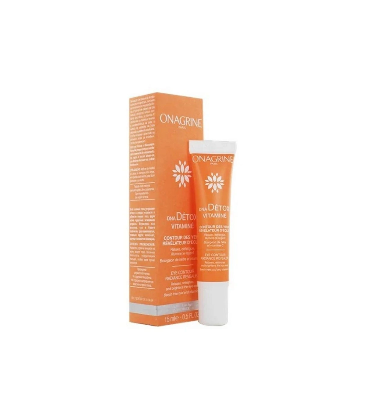 Onagrine DNA Détox Vitaminé Contour des Yeux 15 ml